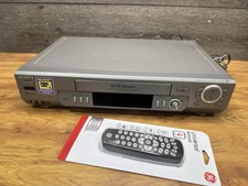 Sony SLV-N80 4 Head VHS VCR Hi-Fi Video Cassette Recorder Tested With Remote