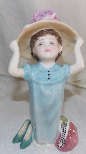 FIGURA DE 1961 Royal Doulton Hn2225 Make Believe - Imagen 7 de 8