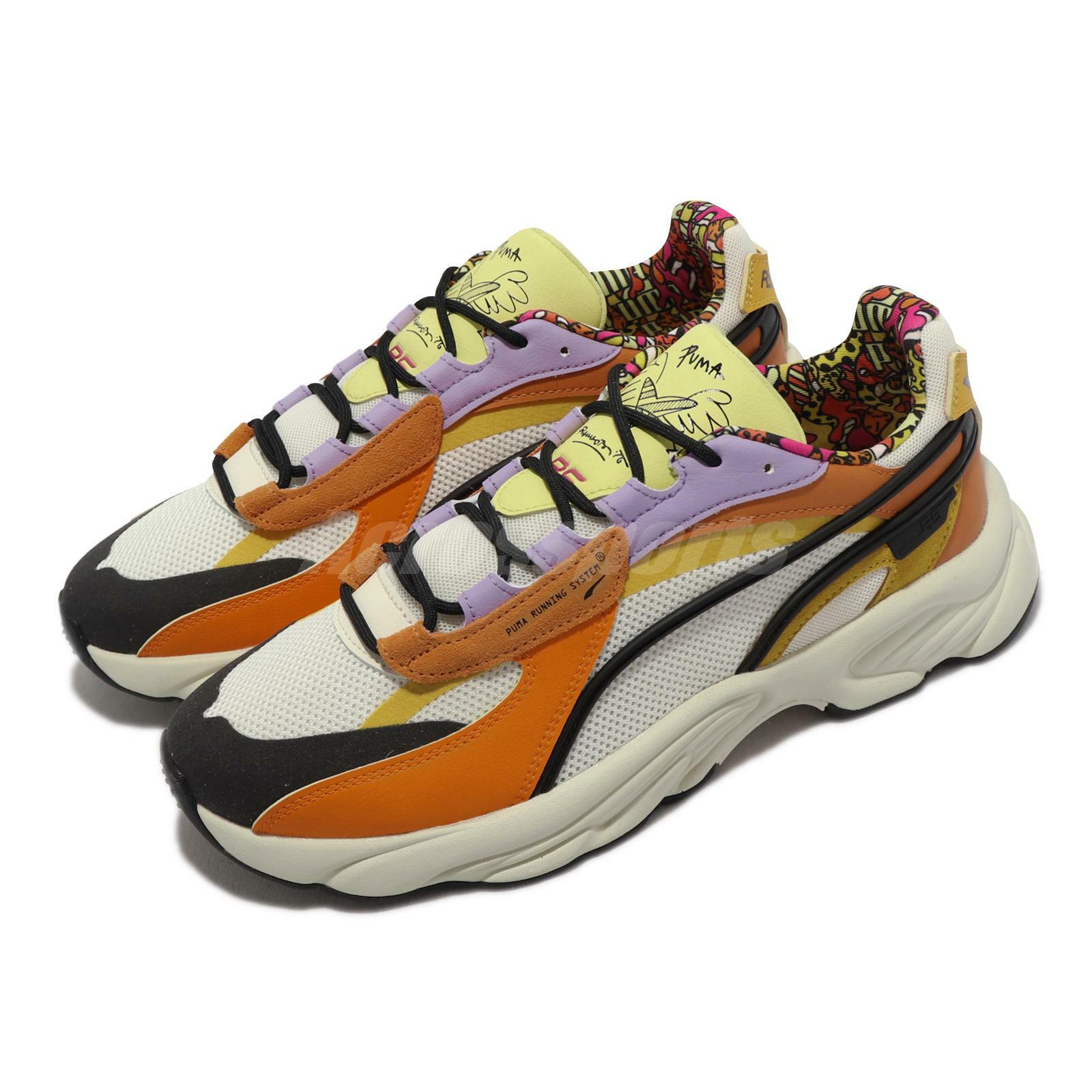 Puma RS-Connect Romero Britto Happy Art Orange Ivory Men Casual Shoes 382168 -01 - Shopping.com