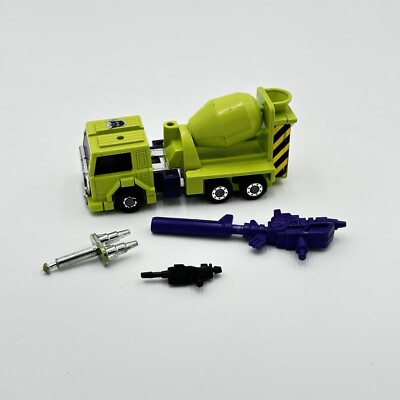 Transformers G1 Mixmaster Constructicons Devastation Action Figure 1985 Toy