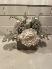 Artificial Flower Arrangement Centerpiece Wedding 4x6”