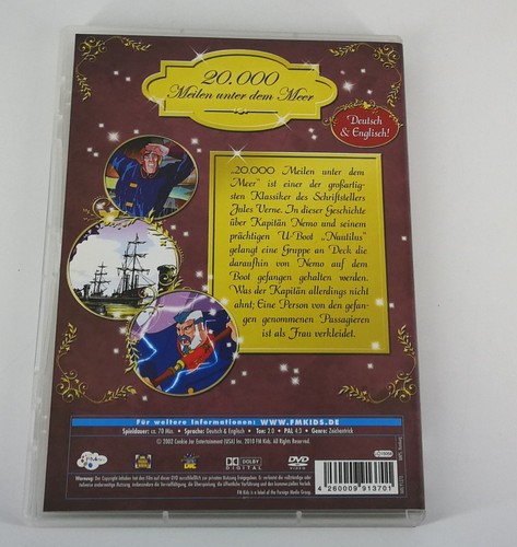 20000 Meilen unter dem Meer - Zeichentrick DVD (2010) 70 Min. - Bild 5 von 5