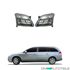 Angel Eyes Scheinwerfer Schwarz für Opel Signum CC (Z03) Vectra C (Z02) Caravan
