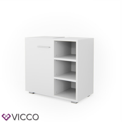 Meuble De Salle De Bain BEQUIA 70cm Chêne | Avec Plan Toilette  Vasque Non Incluse 91652873