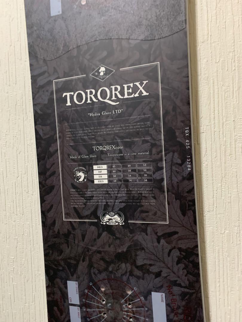 TORQREX スノーボード ハイドラグラスリミテッド142.5 TORQREX スノーボード ハイドラグラスリミテッド142.5