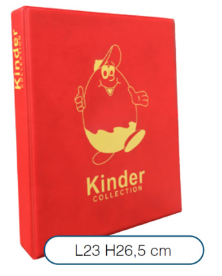 BINDER for puzzles, cards and strips KINDER COLLECTION + WHITE CASE