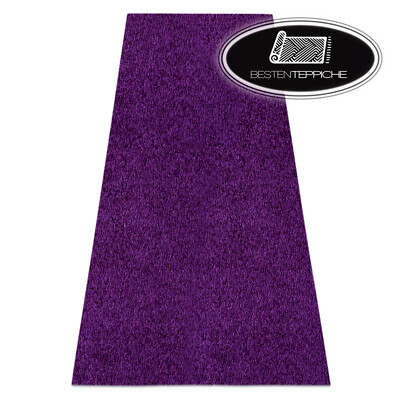 GÜNSTIGER LÄUFER FLUR MODERN lila Flur Breite 110 - 130 TEPPICH Filzrücken Teppiche