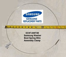 New Genuine Samsung DC97-04973B OEM Washer Door Boot Outer Spring Wire Clamp