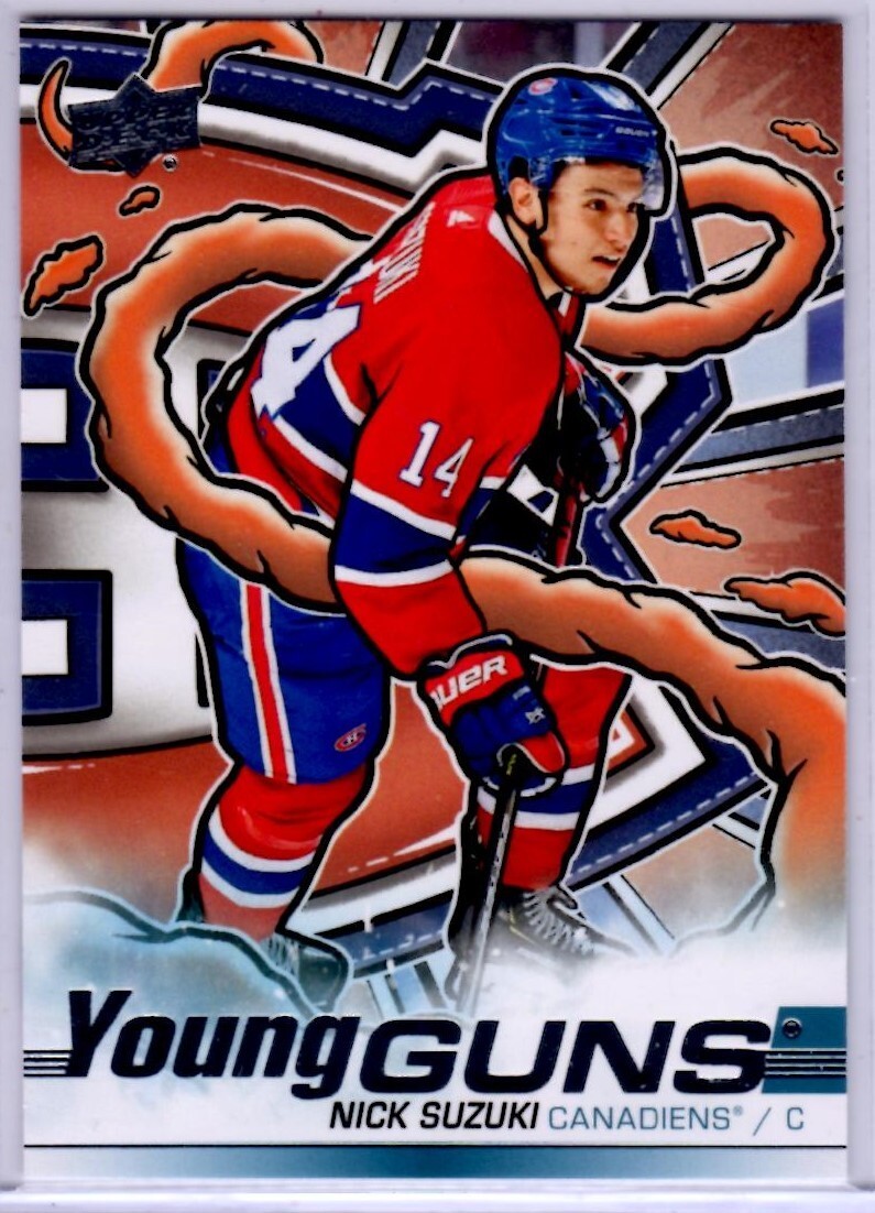 2024-25 Upper Deck Series 2 Nick Suzuki Young Guns Renewed Card