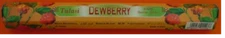 Dewberry, 20 Stick Hex Tube, Tulasi Incense From India
