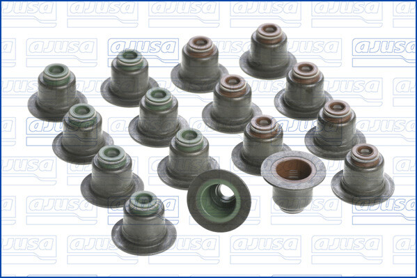 Ajusa 57023100 Dichtungssatz, Ventilschaft For Caterham Ford Ford Asia & Oceania-image