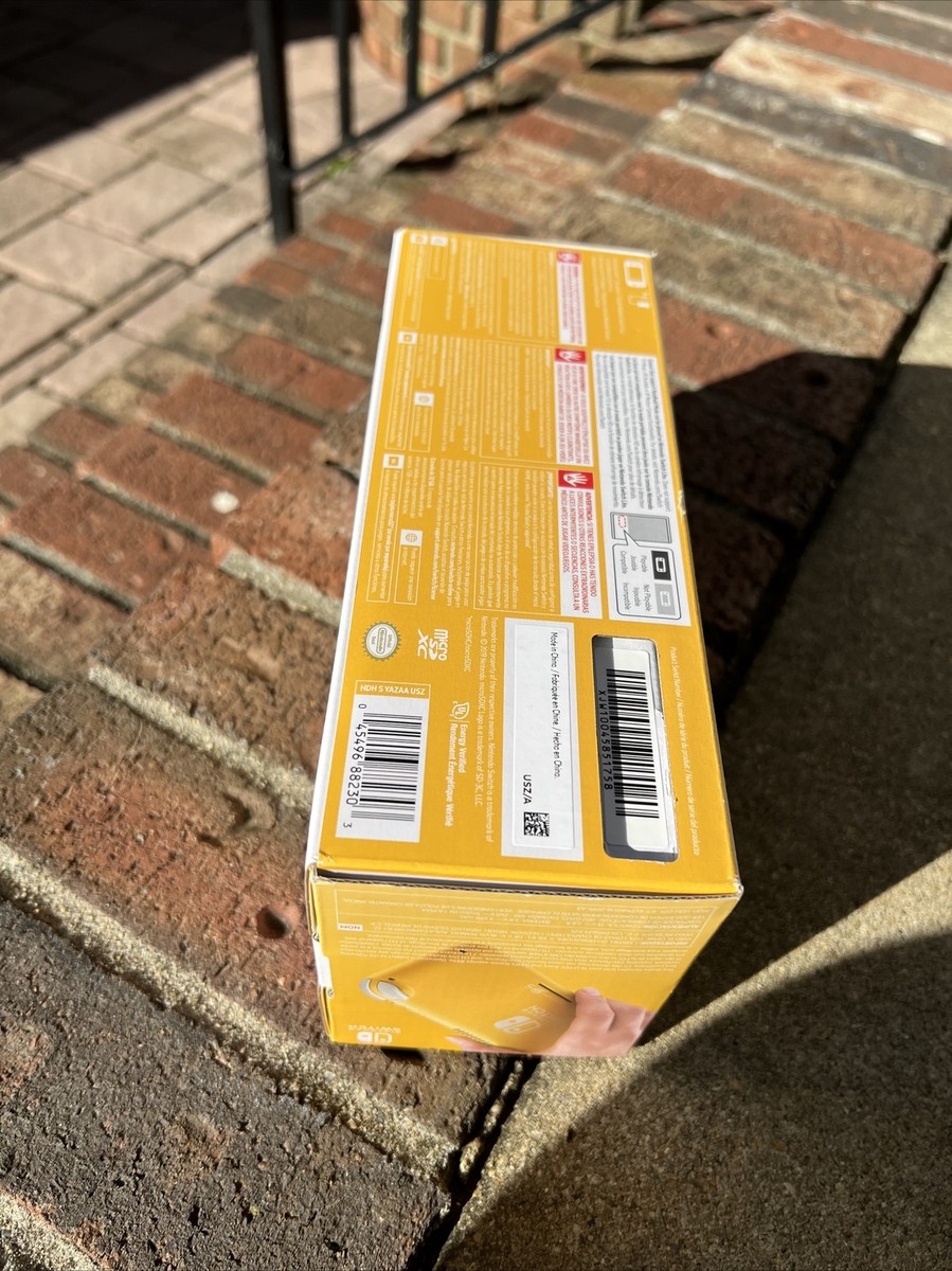 Nintendo Switch Lite Handheld Console 32GB Yellow Brand New | eBay