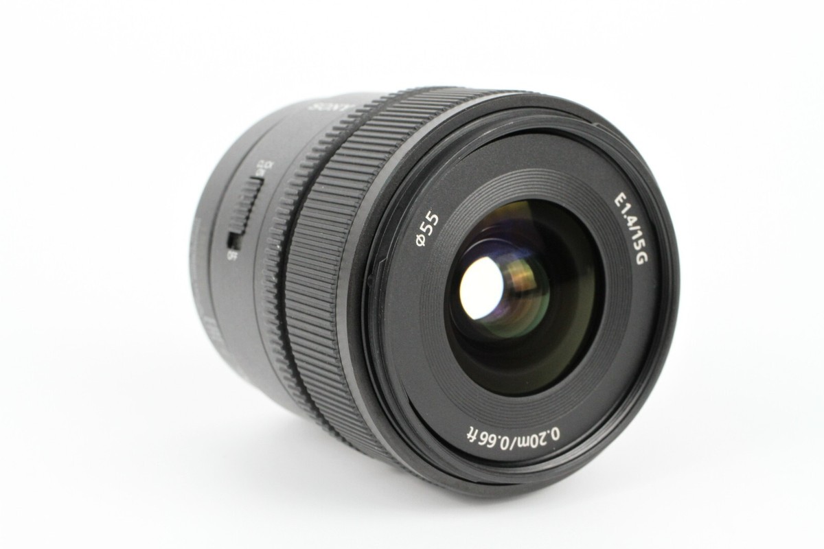 Sony E 15mm F1.4 G SEL15F14G Wide-angle Lens from Japan