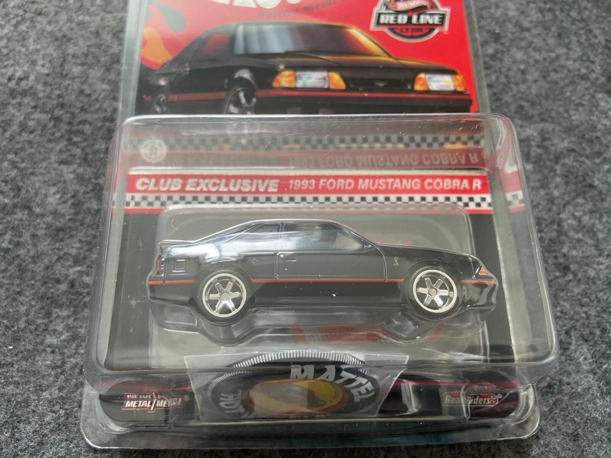 1993 Ford Mustang Cobra R Red Line Club RLC Hot Wheels | eBay