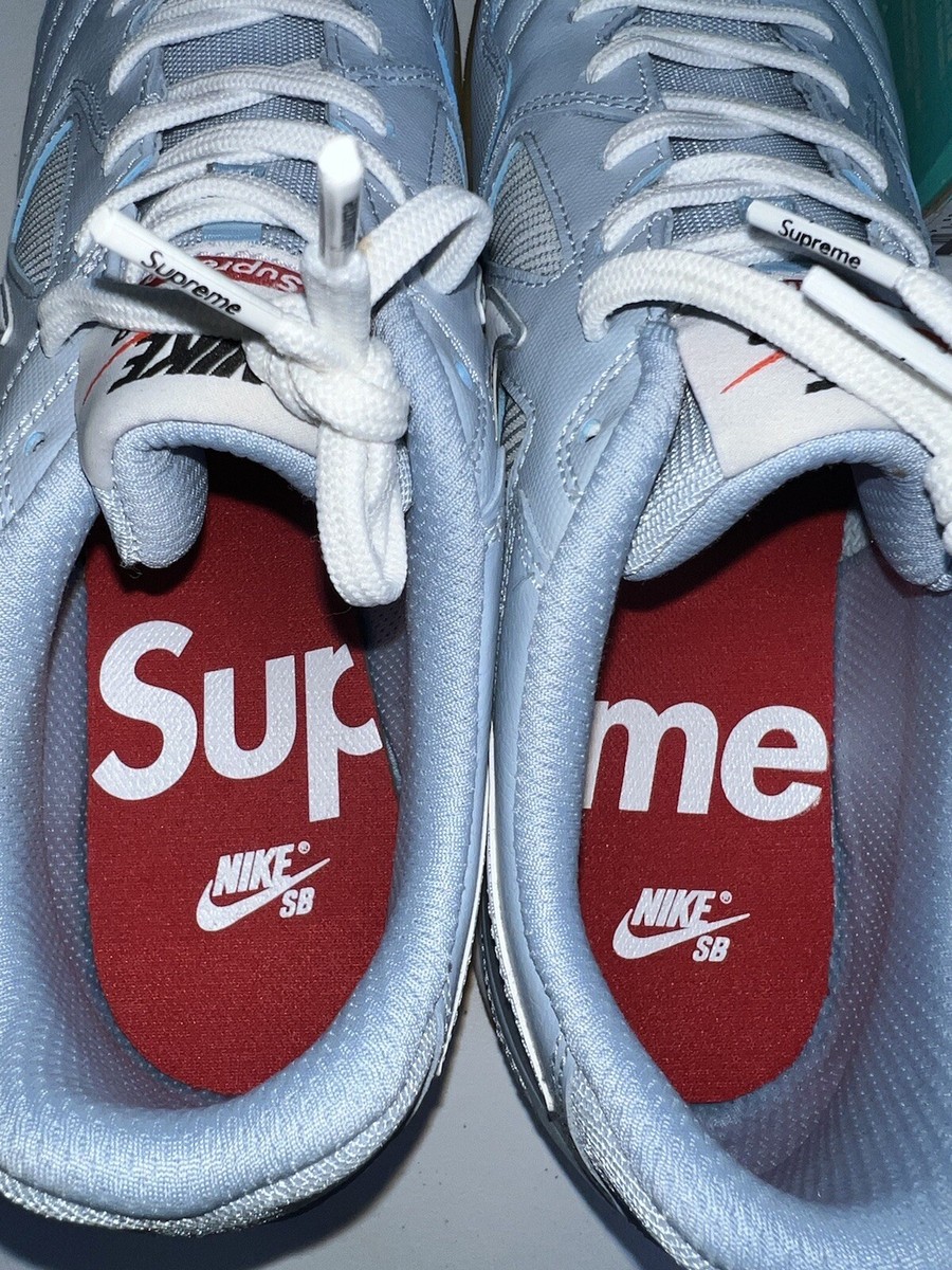 Nike SB Supreme Gato QS Armory Blue Shoes AR9821-400 Men's Size