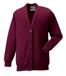 button sweatshirt cardigan