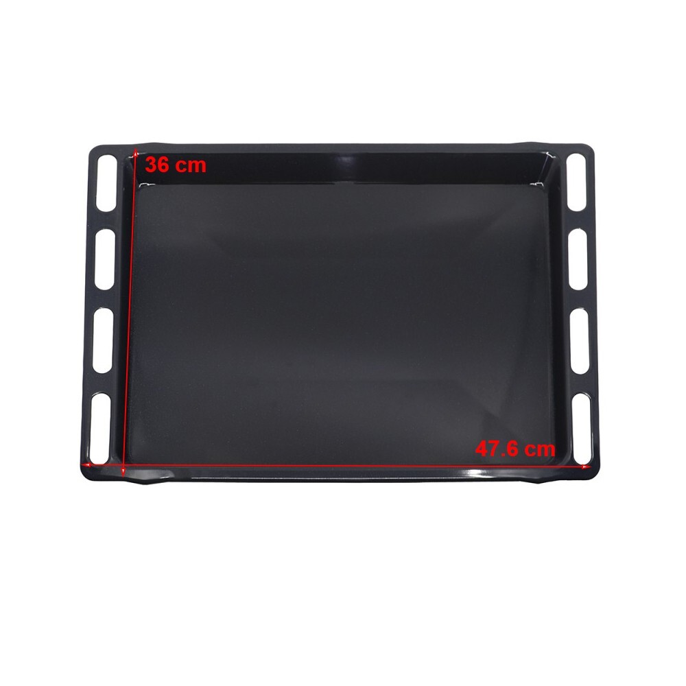 Teglia Leccarda Ripiano 360x476 mm per Forno Whirlpool Ignis Ikea Hotpoint