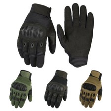 Tactical Gloves Hard Knuckle Full Finger Military Army Combat Hunting Shooting