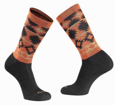 Northwave Core Winter Fahrrad Socken orange/schwarz 2024