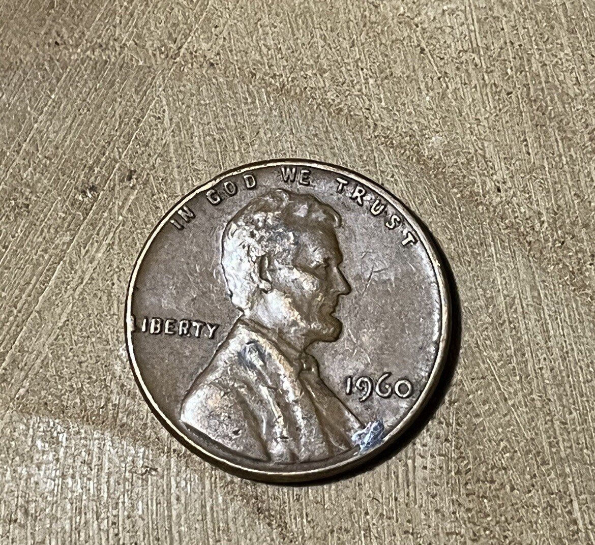 1960 error penny-No Mint Mark Crooked Letter | eBay