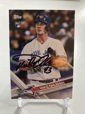 2017 Topps Update Mike Ohlman #US256 Signed Autographed Rookie RC Blue Jays