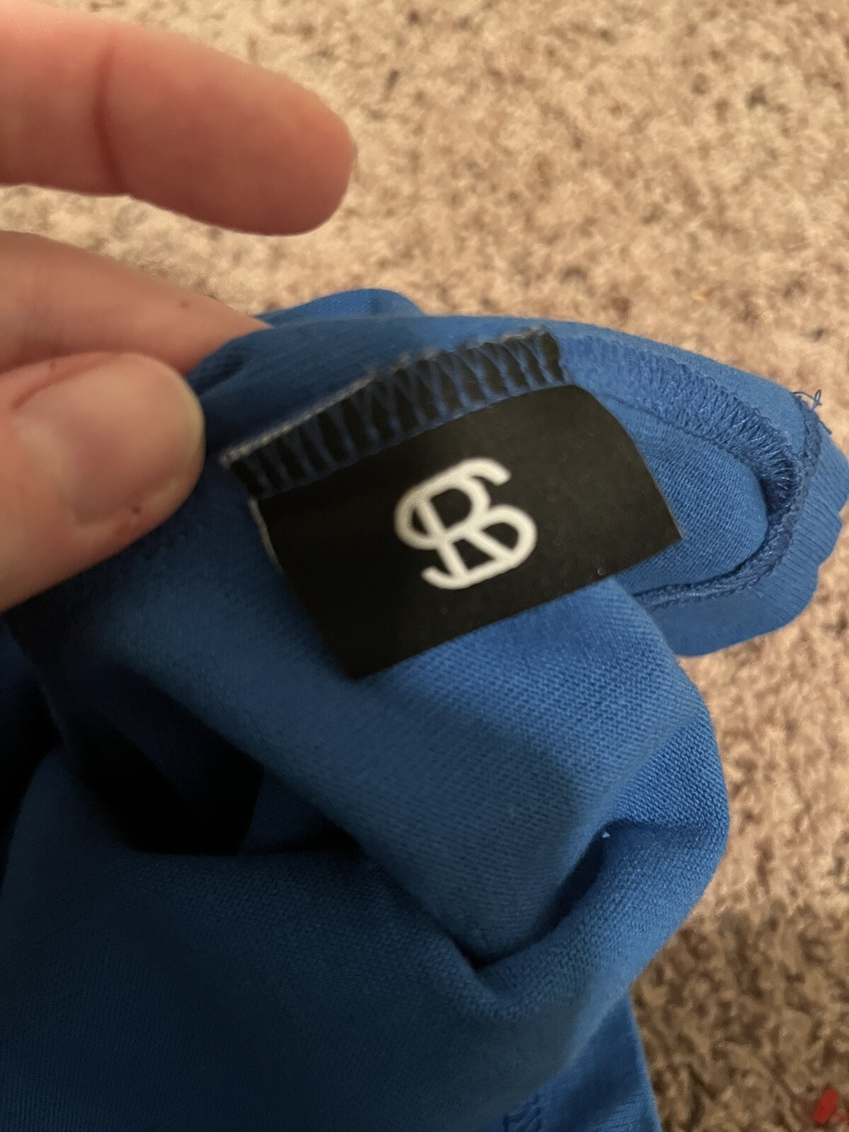 FILA T shirt uomo Strivers Row blu taglia M nuova