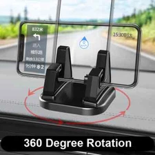 360 Degree Rotate Car Cell Phone Holder Dashboard Sticking Universal Stand Mount