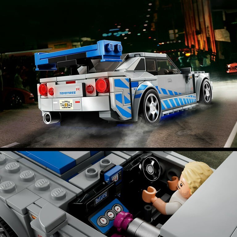 Set(Skyline-7125¥ Amazon.com: LEGO Speed Champions 2 Fast 2 Furious Nissan