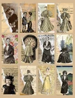Times Gone By Pg 4 Collage Sheet Supplies Scrapbook Junk Journal Card Making