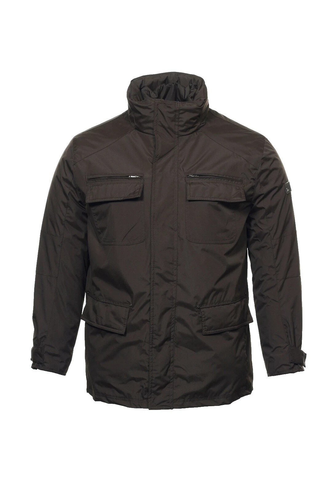 Коричневые пальто, куртки и жилеты Hawke & Co обычного размера для мужчин