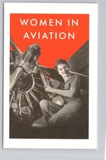 Women in Aviation reproduction Postcard