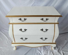 Comò antico reale credenza barocco Luisa Seize credenza stile rococò 92 cm