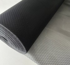 1.2m Wide Black INSECT NETTING eaves Windows, Soffit Vent mesh sold by the metre