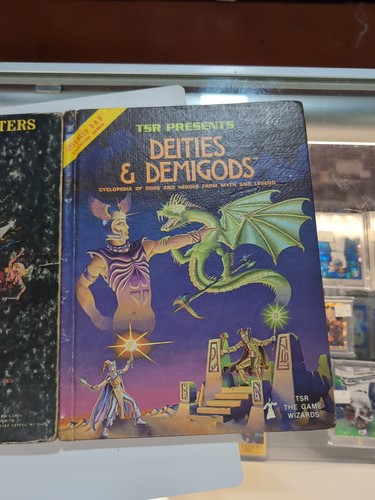 TSR AD&D 1st Ed Deities & Demigods - Dungeon Masters Guide - Bundle - Fair+ - Picture 3 of 19
