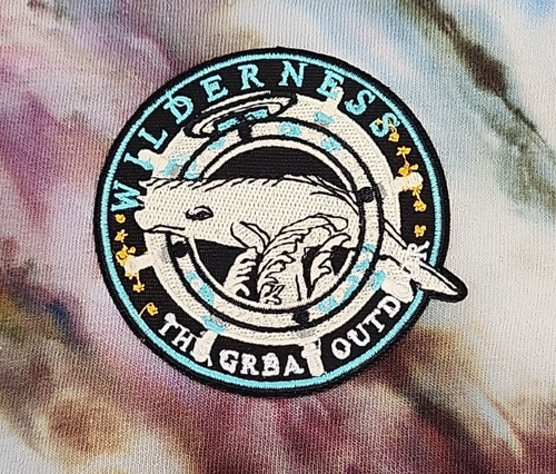 Gildan Procion Ice Tie Dye T-shirt Youth XL Patch Wilderness The Great Outdoor - Picture 9 of 23