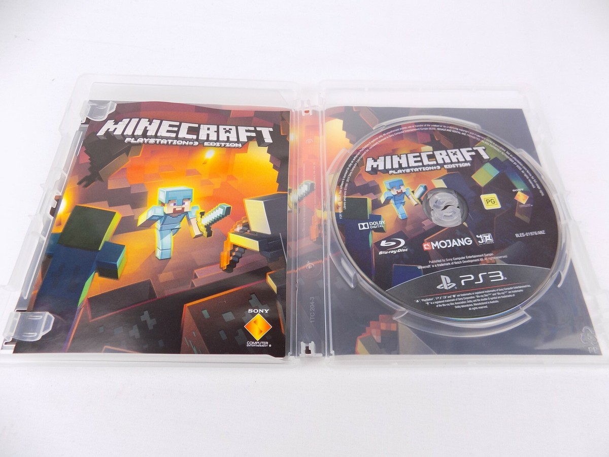 Ebay Minecraft Pokemon Ps3 Mint Disc Playstation Ps3 Minecraft