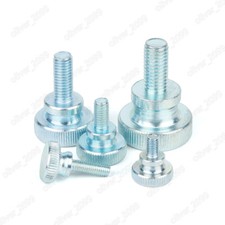 Galvanized 4.8 Steel Knurled Thumb Screws M3 M4 M5 M6 M8 M10