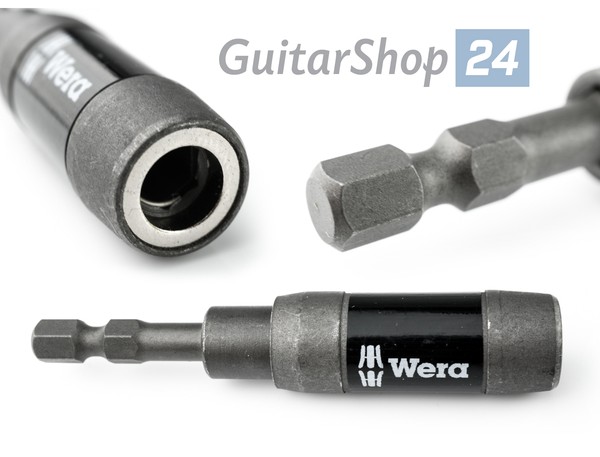 Wera Impaktor Bithalter 897/4 Imp R Mit Sprengring Und Ringmagnet 1/4″ X 75 Mm-image