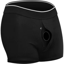 Trans FTM Boxer Packing Briefs O-Ring Straps-On-Packer-Harness-Underwear-Panties