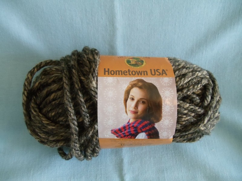 New 4oz LION BRAND Hometown USA Yarn Color Cambridge Tweed