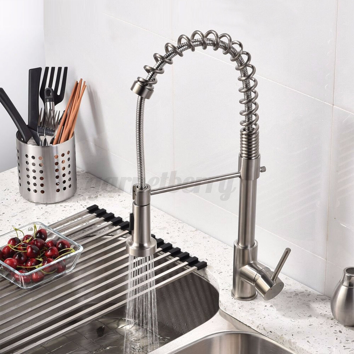 Brushed Nickel Kitchen Sink Sprayer Besto Blog