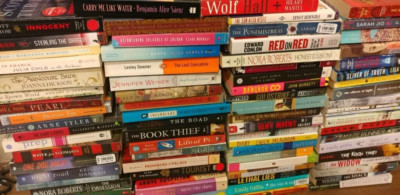Lot of 16-LBS TRADE PAPERBACK Fiction INSTANT COLLECTION GENERAL Book MIX GENRE