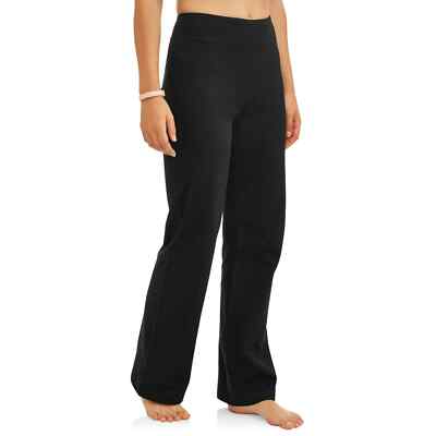 Athletic Works Women's and Women's Plus Dri More Core Athleisure Bootcut Yoga  Pants, 32 Inseam for Regular and Petite 