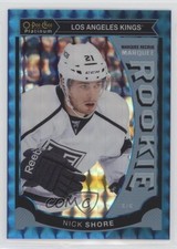 2015-16 O-Pee-Chee Platinum Marquee Rookies Blue Cubes 17/75 Nick Shore #M18 0q5