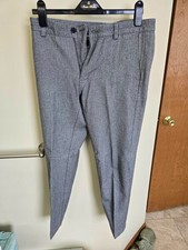 Brooks Brothers Wool Gray Herringbone Flat Front Dress Pants Trousers 32 x 29