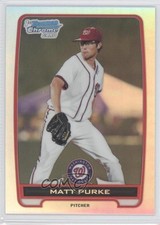2012 Bowman Chrome Prospects Refractor 98/500 Matt Purke #BCP80 0g4