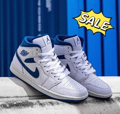 #ad #ad 🔥Air Jordan 1 Mid Industrial Blue FN5215 141 Men’s Size 11 13 $75.00