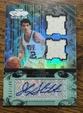 07-08 Topps Echilon JOHN STOCKTON Double RELIC - AUTOGRAPH  #23/199 Utah Jazz