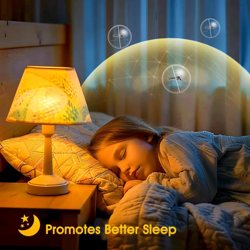 2 Pack PAR30 Yellow Bug Light Bulbs Outdoor 12W LED E26 Amber Flood Lights - Image 4 of 4