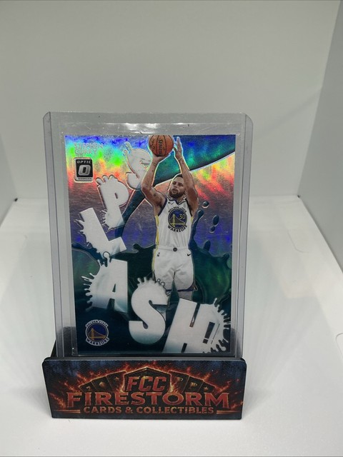 2020-21 Panini Donruss Optic - Splash! Stephen Curry #3 Holo
